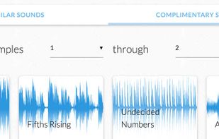 Automatically find complimentary sounds and hear them play together in sync.