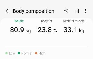 Samsung Health screenshot 3