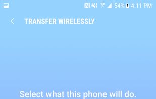 Samsung Smart Switch screenshot 1