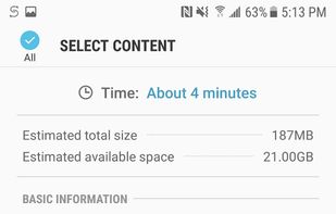 Samsung Smart Switch screenshot 3