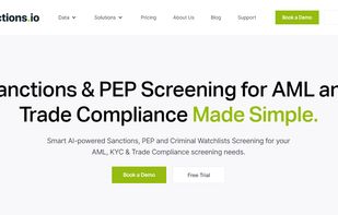 sanctions.io screenshot 1