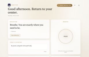 Sanctum — A Sacred New Tab screenshot 1