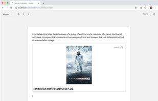 Deeply typed and markup agnostic rich text editor