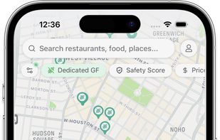 Filters for dedicated GF, separate fryer, and safety signals when a generic GF tag is not enough.