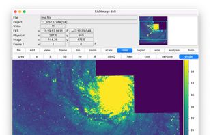 SAOImageDS9 screenshot 3