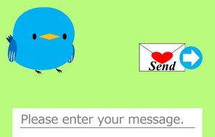 Let's write a cheerful message to the you of tomorrow.