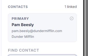 By completing contact information for every customer you come into contact with, the reporting can later show you which customers generate a lot of tickets.