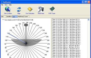 SatHunter screenshot 2