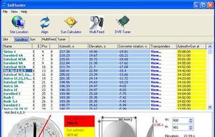 SatHunter screenshot 1