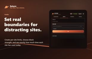 Saturn - Screen Time Manager screenshot 1