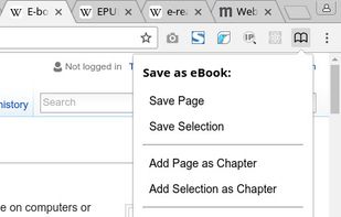 Save-as-ebook screenshot 1