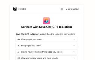 Save ChatGPT to Notion screenshot 2