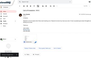 Save Emails to Google Drive by cloudHQ screenshot 1