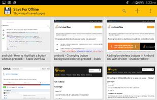 Save for Offline screenshot 1