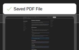 Save PDF screenshot 3
