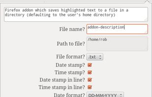 Save Text To File screenshot 2
