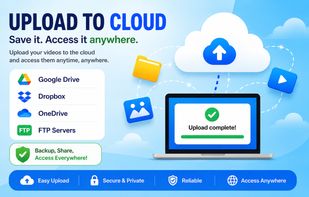 Upload to cloud