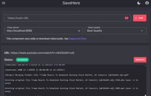 SaveHere screenshot 1