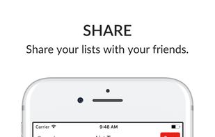 Savelist screenshot 2