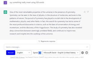 New controls embedded directly to ChatGPT interface