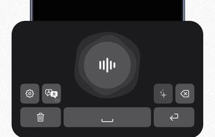 Sayboard: AI voice keyboard for iOS screenshot 1