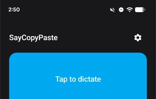 SayCopyPaste screenshot 1
