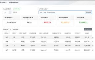 The Savings Bond Wizard Replacement screenshot 1