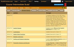 ScalaCourses.com screenshot 1