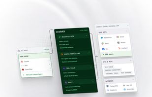 One connection layer between your agent and every tool it calls. Delegated auth with per-user tokens, scoped permissions enforced at runtime, and audit logs streamed to your SIEM. Connect SaaS apps, REST APIs, MCP servers, and databases through a single M