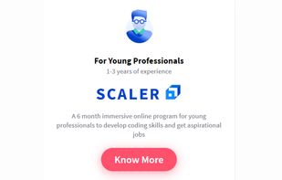 Scaler Academy screenshot 1