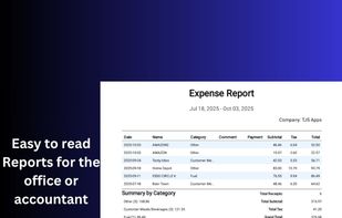 Reports for office or accountant