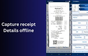 OCR captures details offline No internet required