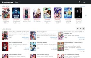 Site with larger icons selected