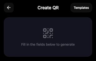 The richest QR code generator on mobile (actually)!