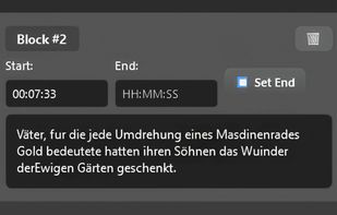 Scanframe screenshot 2