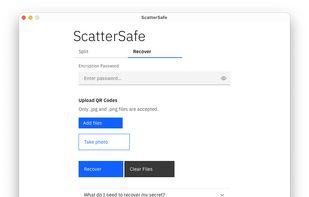 ScatterSafe screenshot 1