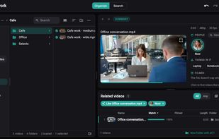 Optimized file manager section