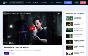 Single Scene Metadata Page