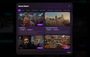 Scene Select Menu