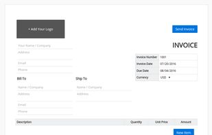 Schana Free Invoice screenshot 1