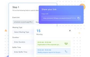 Schedule.cc by 500apps screenshot 1