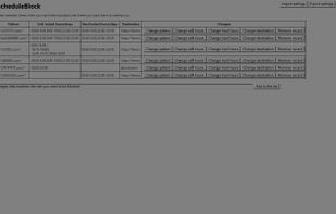 ScheduleBlock screenshot 2