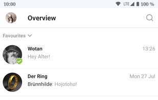 SchildiChat screenshot 1