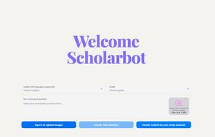 Scholarbot AI  screenshot 1