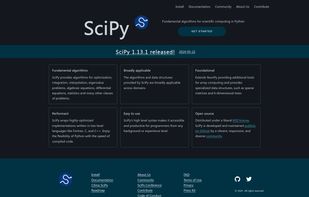 SciPy screenshot 1