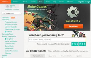 Scirra Store screenshot 1