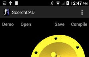 ScorchCAD screenshot 1
