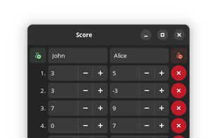 Score Tracker screenshot 1