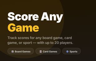 Score any game
