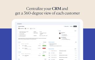 Get a complete overview of a client – from the first “hello” to the final invoice. Everything you need to know about a customer or supplier is on one page – linked projects and files, communication history, sent invoices, quotes, and related users.